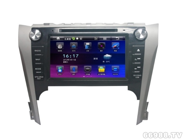 卡百特荣耀安卓版2012新款凯美瑞车载智能专用DVD导航仪