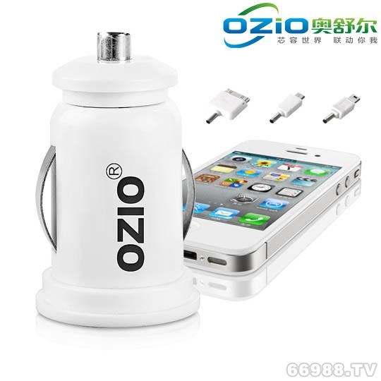 OZiO奥舒尔万能汽车充电器/ipad/iphone4/车载充电器/EB21