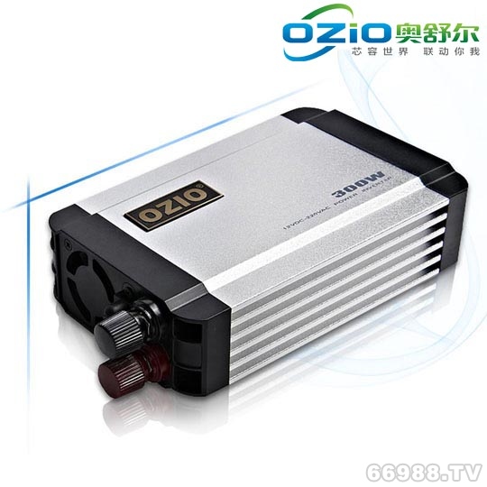 OZIO奥舒尔300W汽车车载逆变器带USB接口EU30