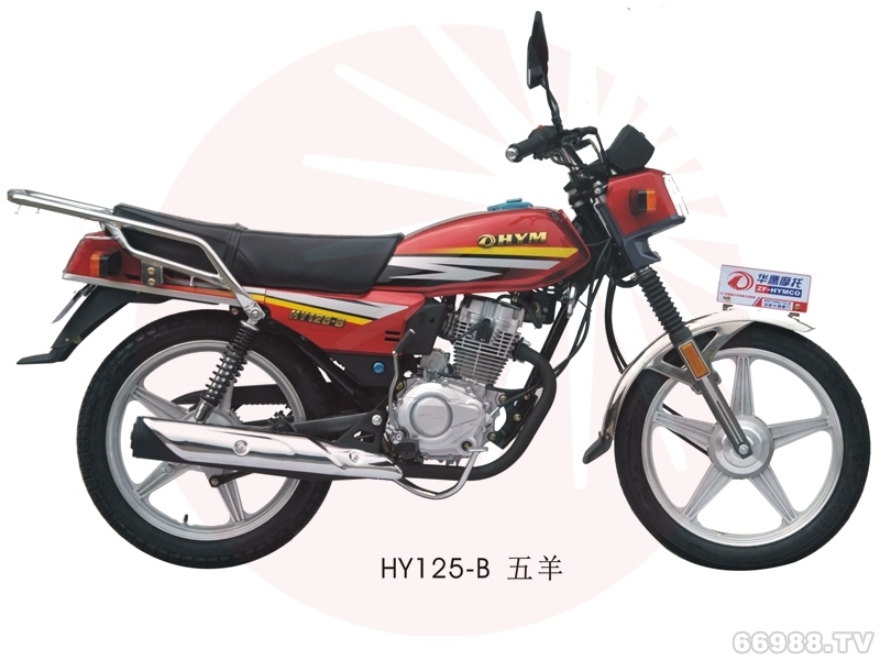 珠峰华鹰HY125-B五羊摩托车