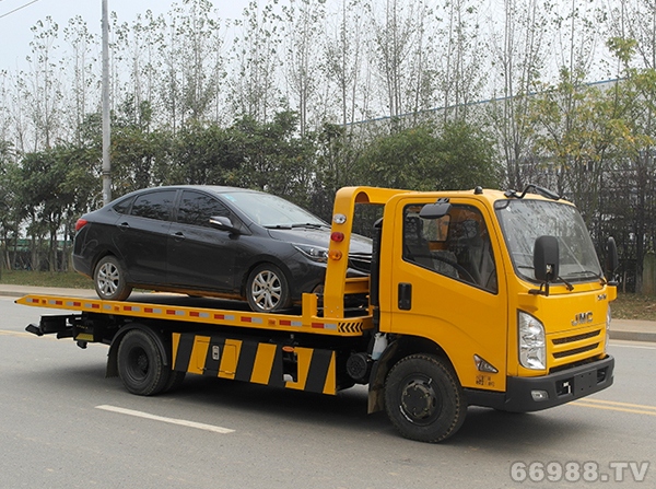 江铃凯锐N800 3815平板一托二清障车