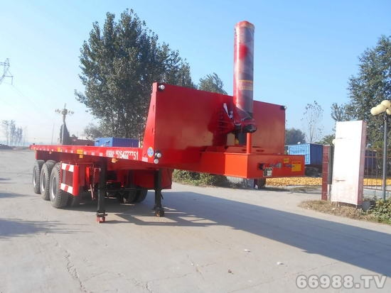 华驰平板自卸半挂车