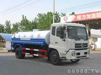 程力威牌CLW5160GSS4型洒水车