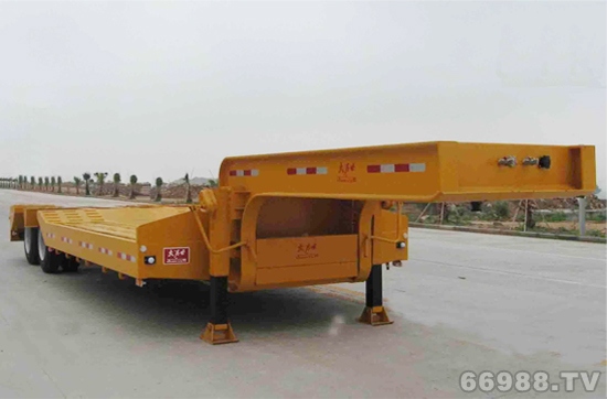 泰华大力士FTW9330TD低平板半挂车