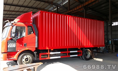 南明CA5160XYKP62K1L5A2E4型翼开启厢式车