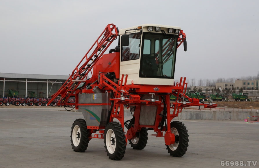 四轮自走式喷杆喷雾机3WP4-1100