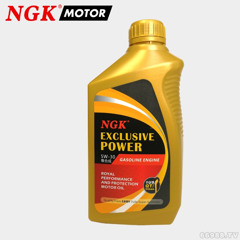 NGK尊合成金瓶5W-30汽车润滑油SN级全合成机油