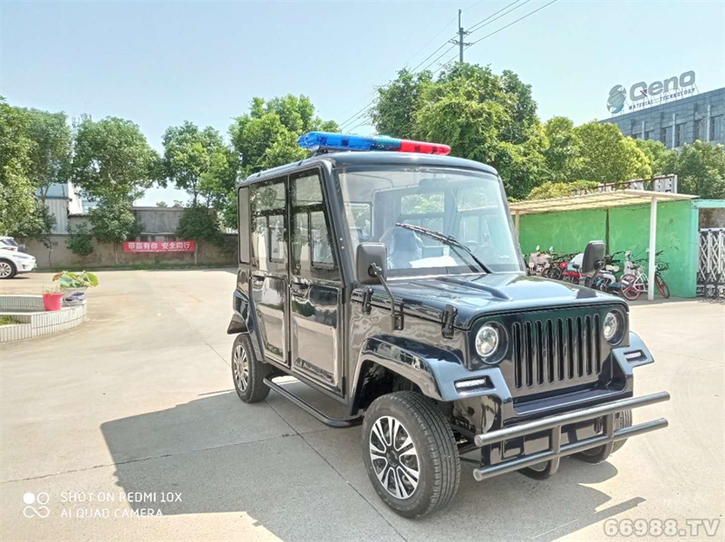 四轮电动执法巡逻车